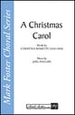 Christmas Carol SATB choral sheet music cover